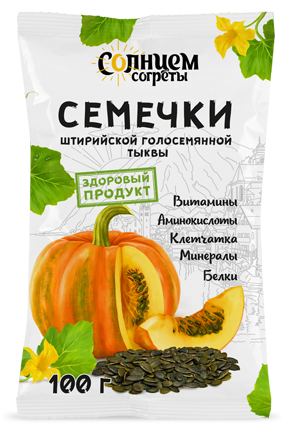 Styrian gymnospermous pumpkin seeds 100 g.
